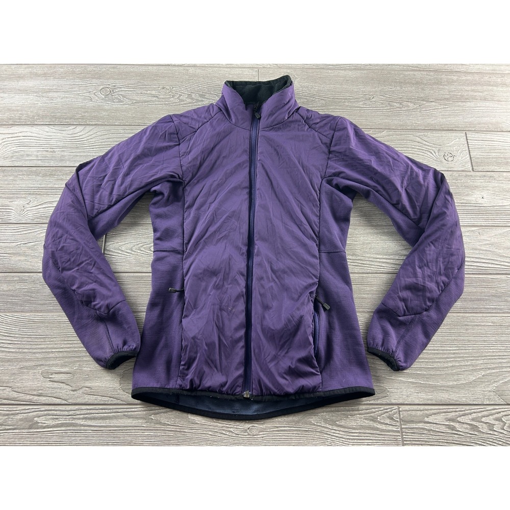 Black Diamond Womens Deployment Hybrid Jacket Purple Primaloft Size Small